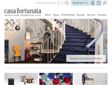 Tablet Screenshot of casa-fortunata.de